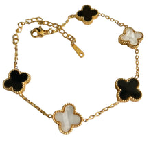 Double Sided Clover Bracelet
