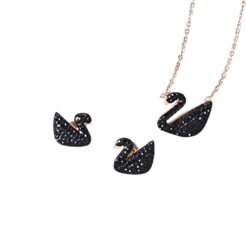 Swarovski Pendant and Earrings