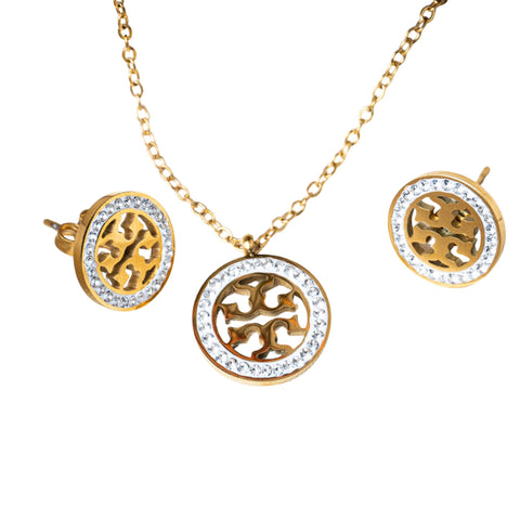 Elara Pendant and Studs