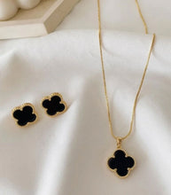 Clover Pendant and Studs