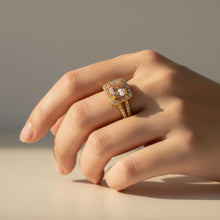 Square Stone Ring
