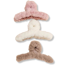 Plush Fur Hair Clip