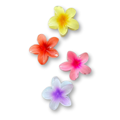 Flower Hair Claw Clip