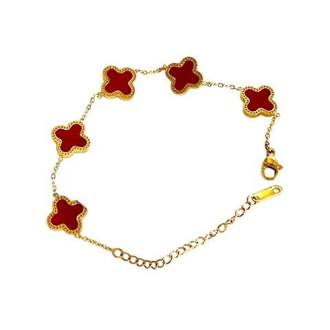Red Clover Bracelet