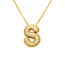 S Bubble Necklace