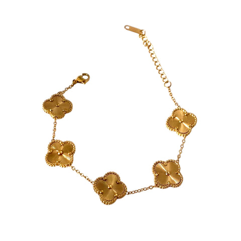 Golden Clover Bracelet