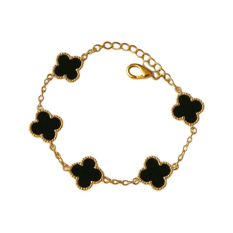 Double Sided Clover Bracelet