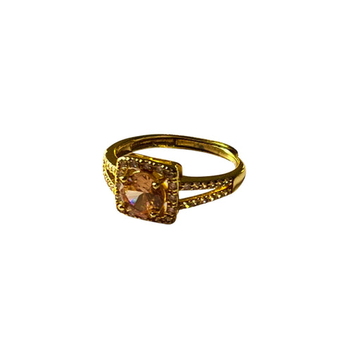 Square Stone Ring