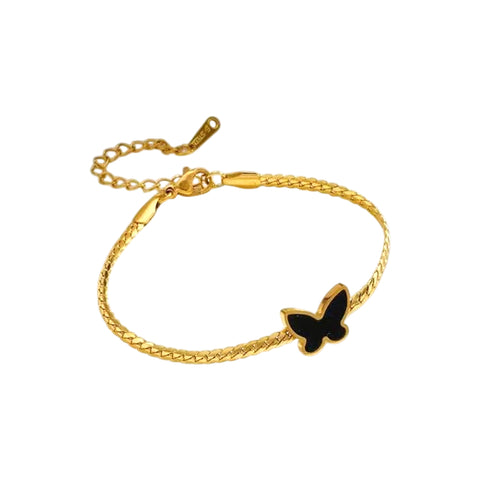Butterfly Flutter Chain Bracelet